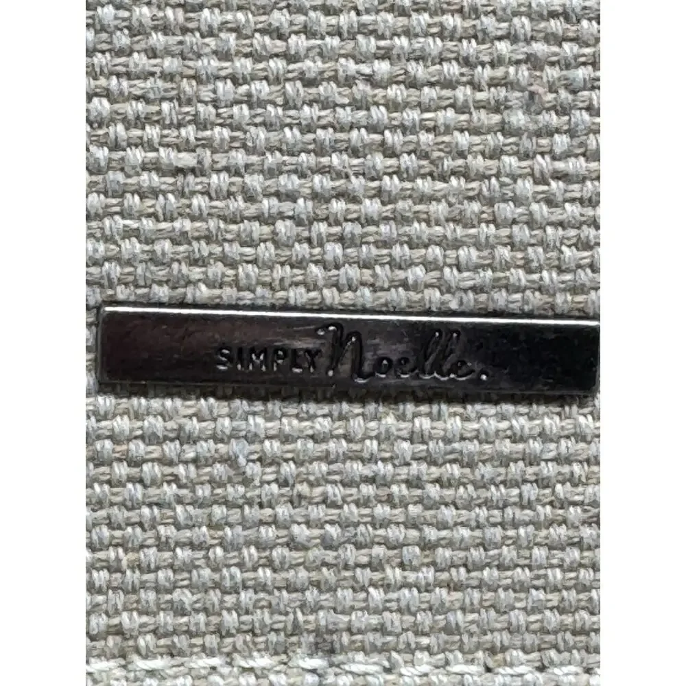 Simply Noelle Crossbody Hand Bag Purse Tan Zipper Front Pocket Old Money Preppy - Picture 2 of 14
